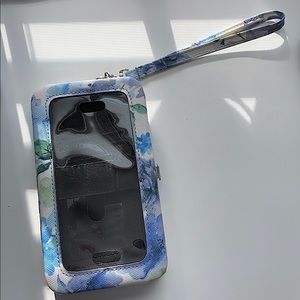 Phone and wallet wristlet